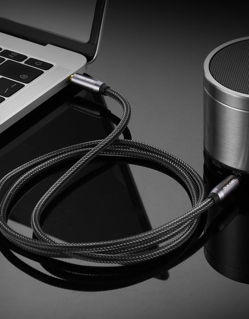 Load image into Gallery viewer, Top Series 3.5Mm AUX Cable Lossless Audio Gold-Plated Auxiliary Audio Cable Nylon Braided Male to Male Stereo Audio AUX Cord Car Headphones Phones Speakers Home Stereos (4 Feet /1.2 Meters)
