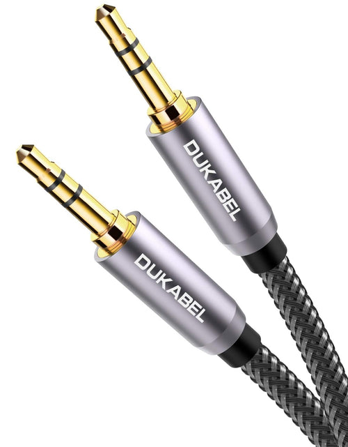 Load image into Gallery viewer, Top Series 3.5Mm AUX Cable Lossless Audio Gold-Plated Auxiliary Audio Cable Nylon Braided Male to Male Stereo Audio AUX Cord Car Headphones Phones Speakers Home Stereos (4 Feet /1.2 Meters)
