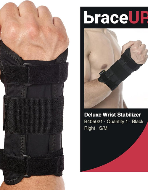 Load image into Gallery viewer, Carpal Tunnel Wrist Brace for Men and Women - Metal Wrist Splint for Hand and Wrist Support and Tendonitis Arthritis Pain Relief
