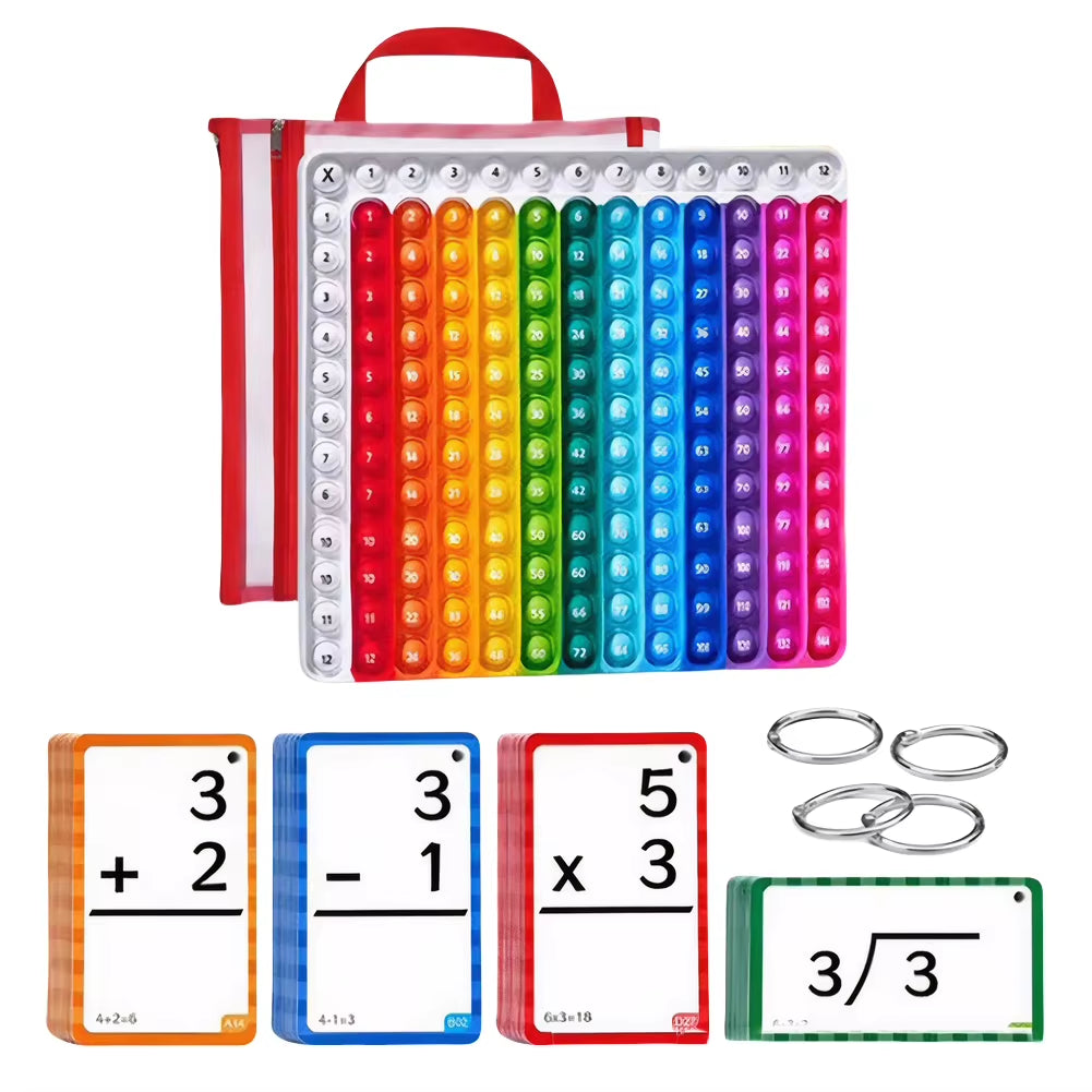 MathMaster™ Fidget Flash Cards – Learn Fast, Focus More, Master Math with Fun!