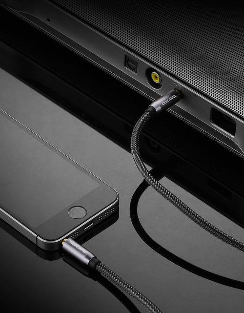 Load image into Gallery viewer, Top Series 3.5Mm AUX Cable Lossless Audio Gold-Plated Auxiliary Audio Cable Nylon Braided Male to Male Stereo Audio AUX Cord Car Headphones Phones Speakers Home Stereos (4 Feet /1.2 Meters)
